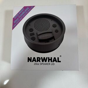 Black Speaker Lid for Tumblers